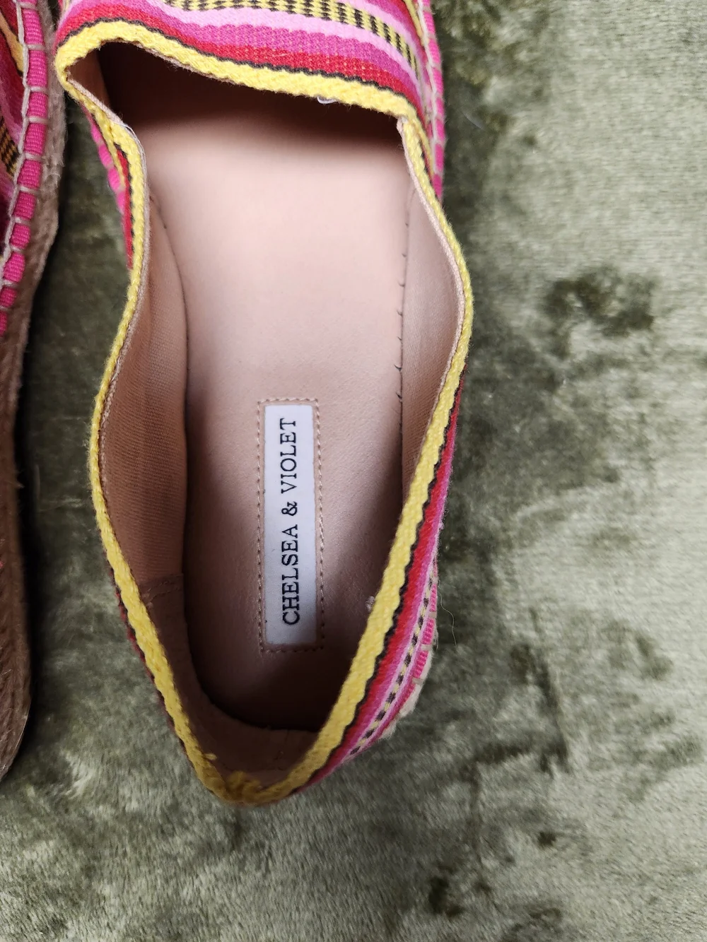 Chelsea & Violet bright striped